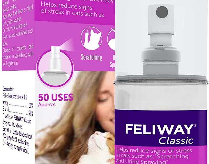 Discover the Benefits of FELIWAY Classic Cat Calming Pheromone Spray for a Stress-Free Feline Friend